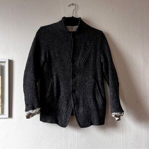 Needles Japan Dark Gray Wool Jacket